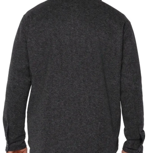 Banana Republic Charcoal Shirt Jacket - Picture 2 of 14